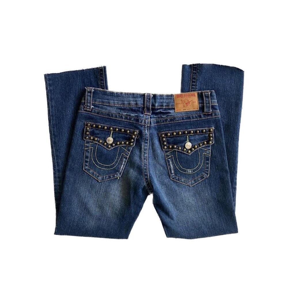 STUDDED TRUE RELIGION JEANS